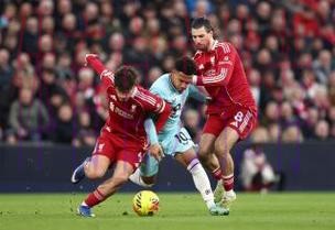 英超-维尔茨破门索博斯洛伊失点 利物浦1-1伯恩利